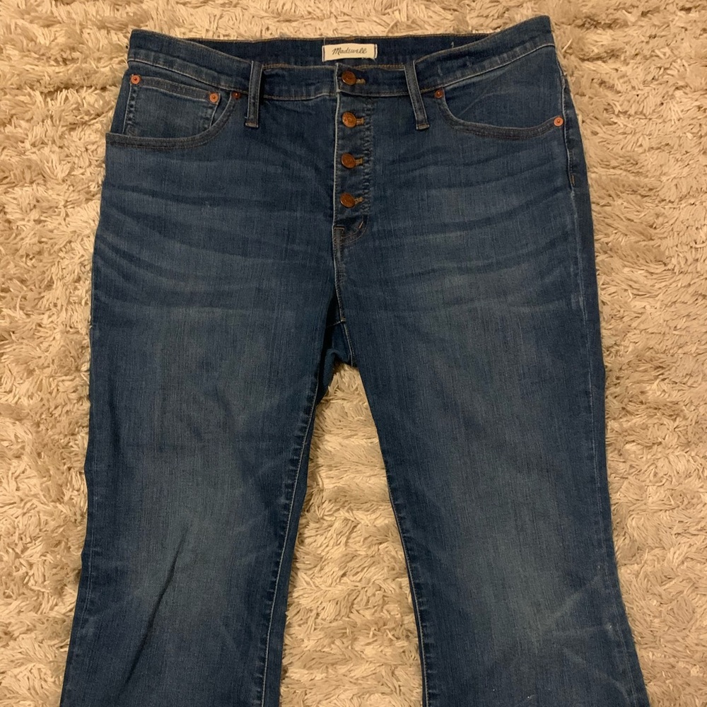 Madewell crop jeans